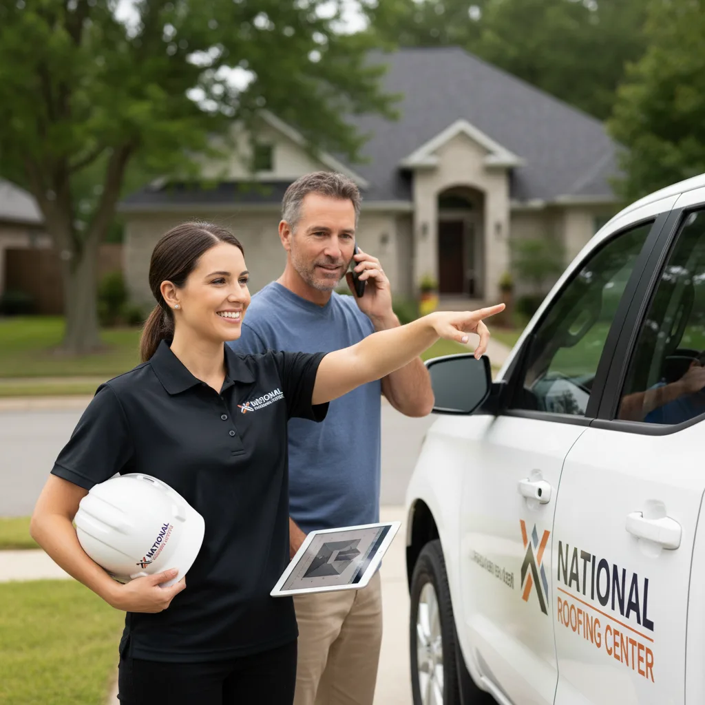 National Roofing Center customer support in Harned